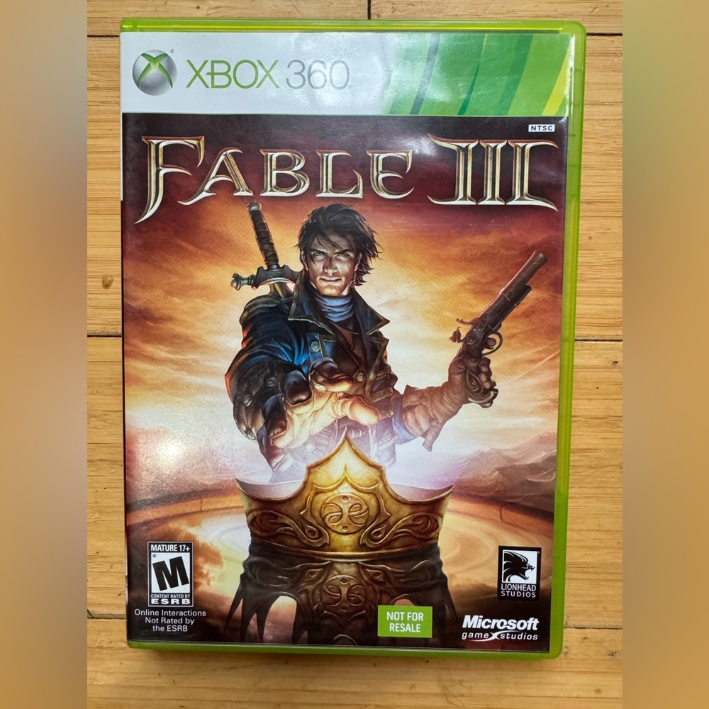 Fable III 3 (Microsoft Xbox 360) CIB Complete